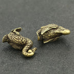 Mini Brass Duck Figurines – Pair of Collectible Desk Ornaments