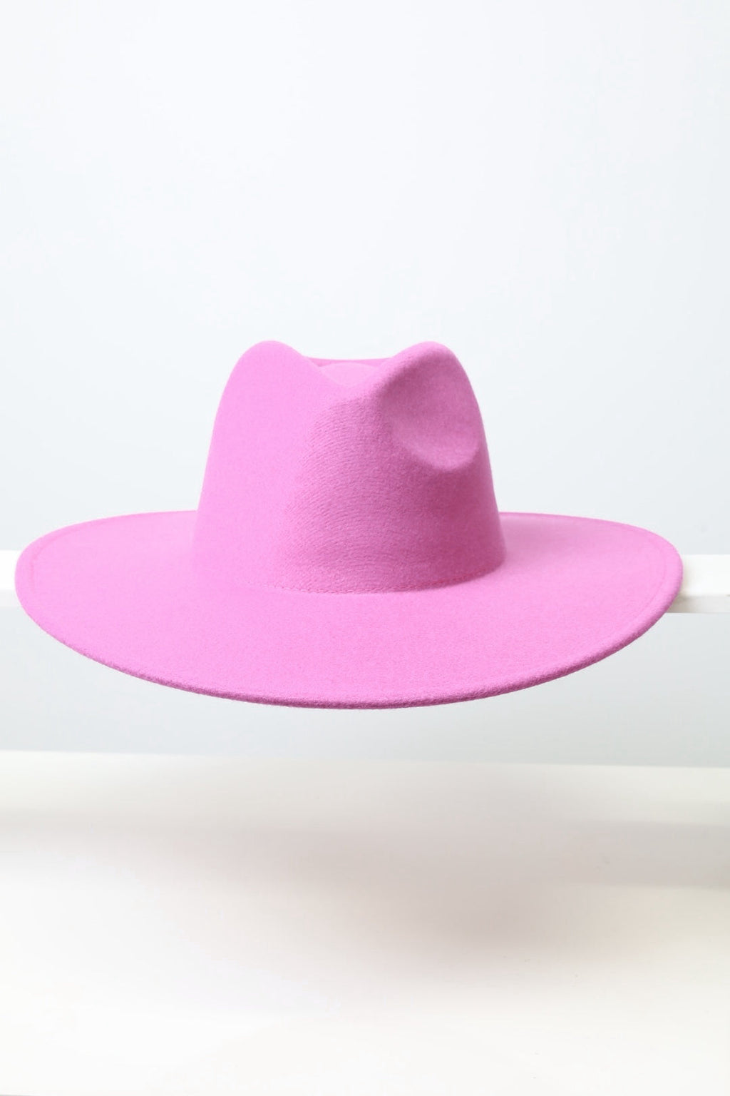 Wide Brim Lavender Fedora Hats