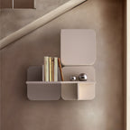 Modern Floating Wall Shelf with Storage – Minimalist Modular Design for Home & Office
