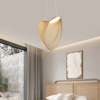 Sculptural Pendant Light – Modern Curved Minimalist Chandelier