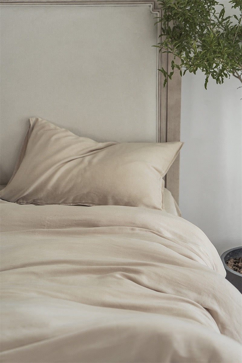 Premium Cotton 4-Piece Bedding Set – Soft Washed Finish