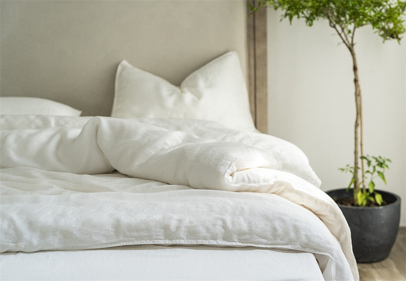 Premium Cotton 4-Piece Bedding Set – Soft Washed Finish