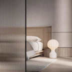 Japanese Wabi-Sabi Style Rice Paper Tabletop Lantern Lamp