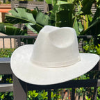 Suede Ivory Cowboy Hat