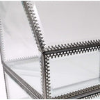 Elegant Glass Vanity  Organizer – Multi-Purpose Glass Storage Tower 7 Drawers