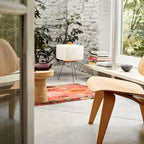 Japanese Wabi-Sabi Style Rice Paper Floor Lantern Lamp