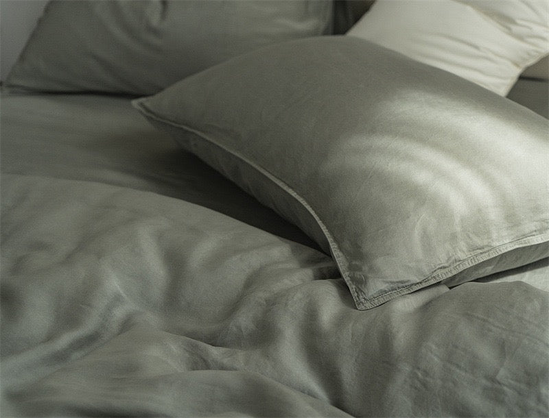 Premium Cotton 4-Piece Bedding Set – Soft Washed Finish