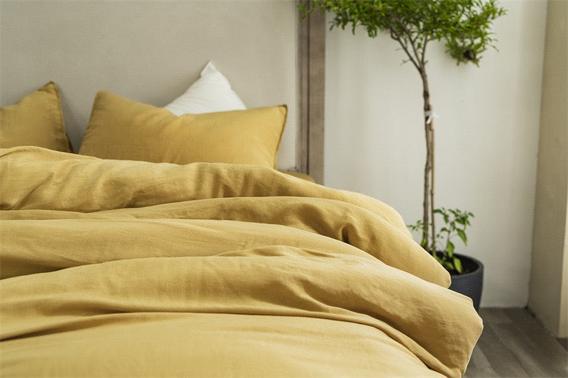 Premium Cotton 4-Piece Bedding Set – Soft Washed Finish