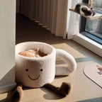 Cozy Cat Cup Bed – Cute Coffee Mug Cat House with Plush Comfort