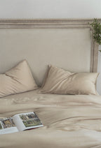 Premium Cotton 4-Piece Bedding Set – Soft Washed Finish