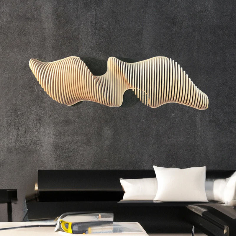 Parametric 3D Wall Art | Modern Vertical & Horizontal Abstract Panel | Acoustic Sculpture