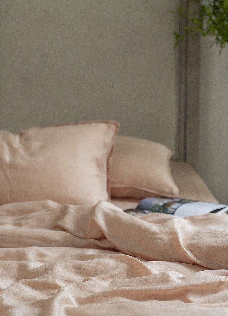 Premium Cotton 4-Piece Bedding Set – Soft Washed Finish