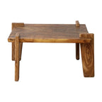 Live Edge Artisan Coffee Table – Handcrafted Solid Wood Bench Table