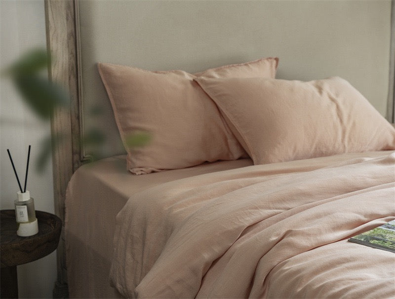 Premium Cotton 4-Piece Bedding Set – Soft Washed Finish