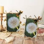 Vintage Dragonfly Enamel Picture Frame – 4x6 5x7