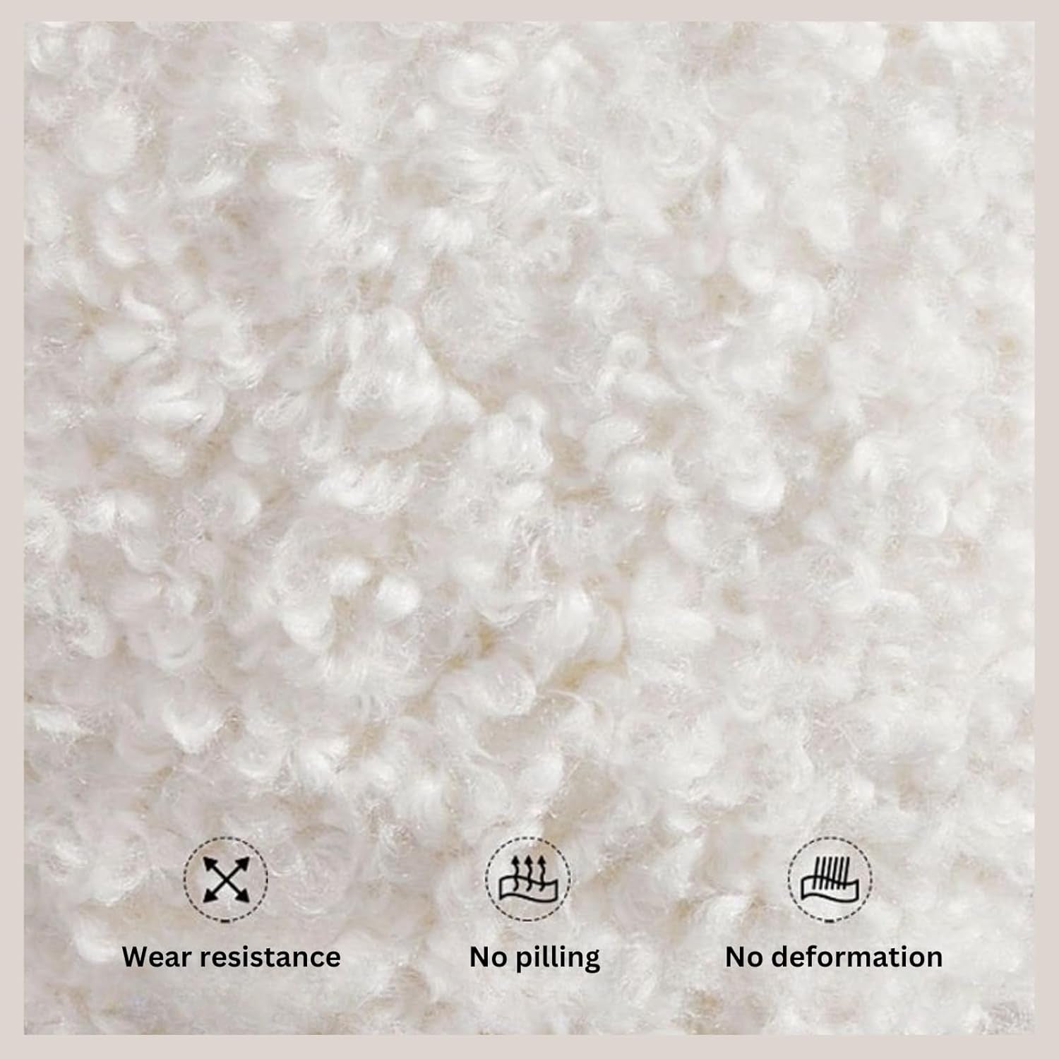 Mushroom Ottoman Stool – Cozy Minimalist Footrest