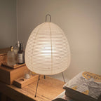 Japanese-Style Rice Paper Lantern Lamp – Handmade Decorative Lighting