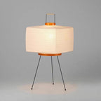 Japanese Wabi-Sabi Style Rice Paper Floor Lantern Lamp