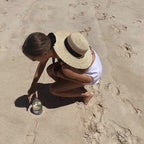 Wide Boater Hat - Flat Top