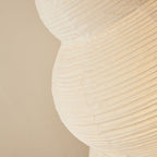 Japanese Wabi-Sabi Curvy Floor Lantern Lamp