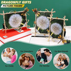 Vintage Dragonfly Enamel Picture Frame – 4x6 5x7
