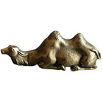 Mini Brass Camel Figurine – Double Hump Collectible