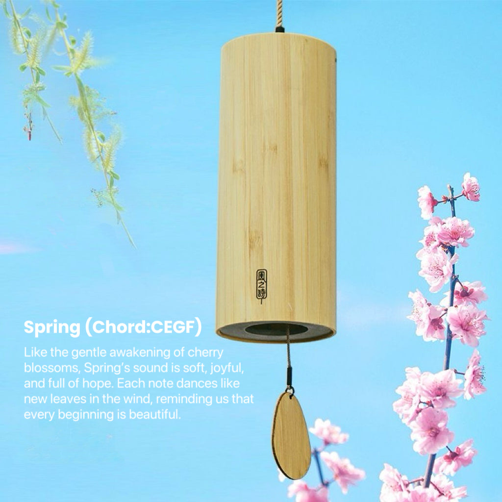 Harmony Bamboo Wind Chimes | Chord Tuned Melodies | Zen Garden & Indoor Sound Decor