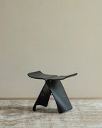 Butterfly Silhouette Wooden Stool