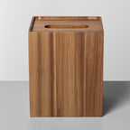 Wooden Tissue Box Cover Designed in a Cube Shape