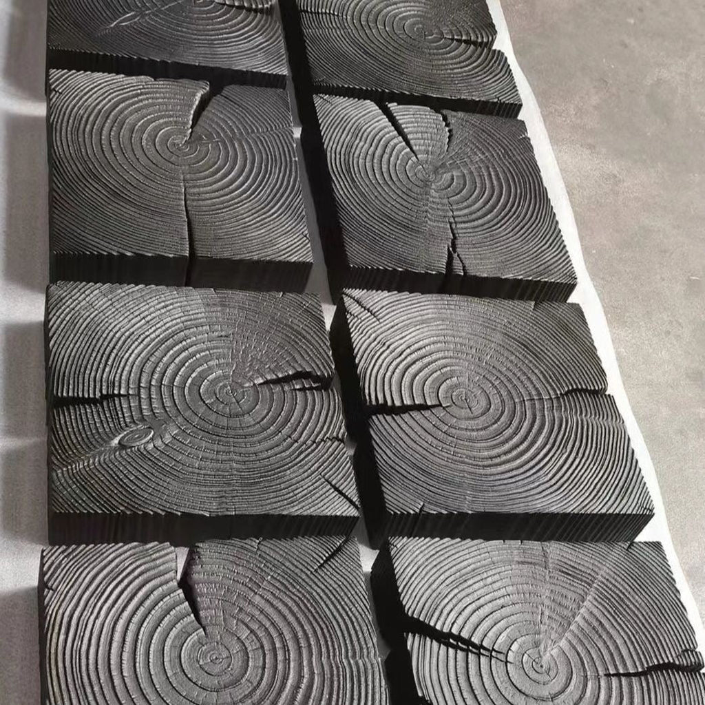 Rustic Charred Black Wood Art Panels – Decorative Wall Hanging for Modern Interiors