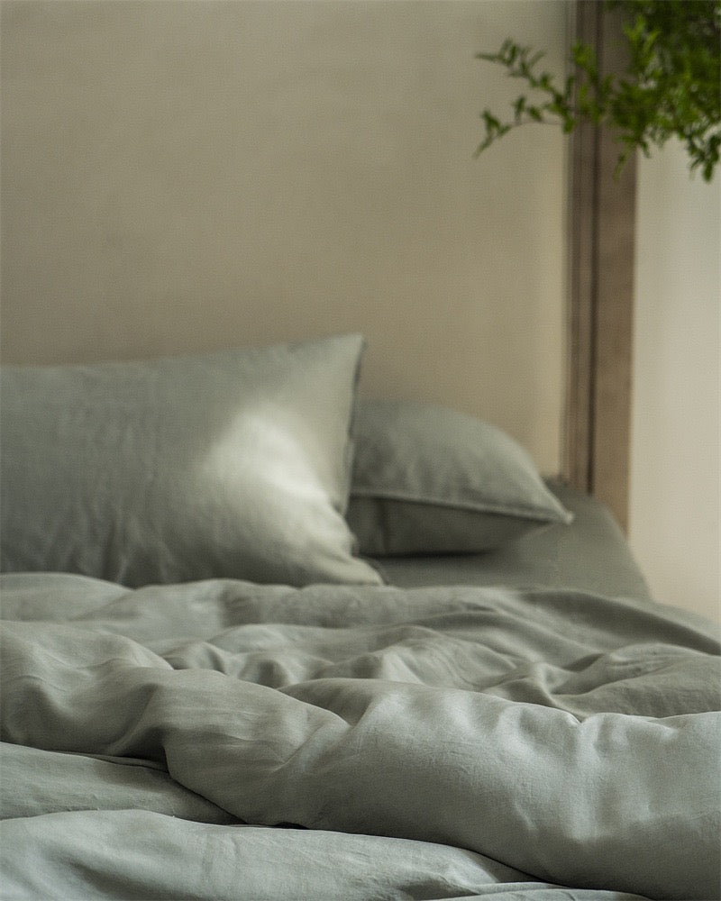 Premium Cotton 4-Piece Bedding Set – Soft Washed Finish