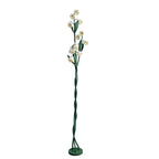 Lily Bloom Flower Floor Lamp – Adjustable Petal Light with Tri-Color Modes