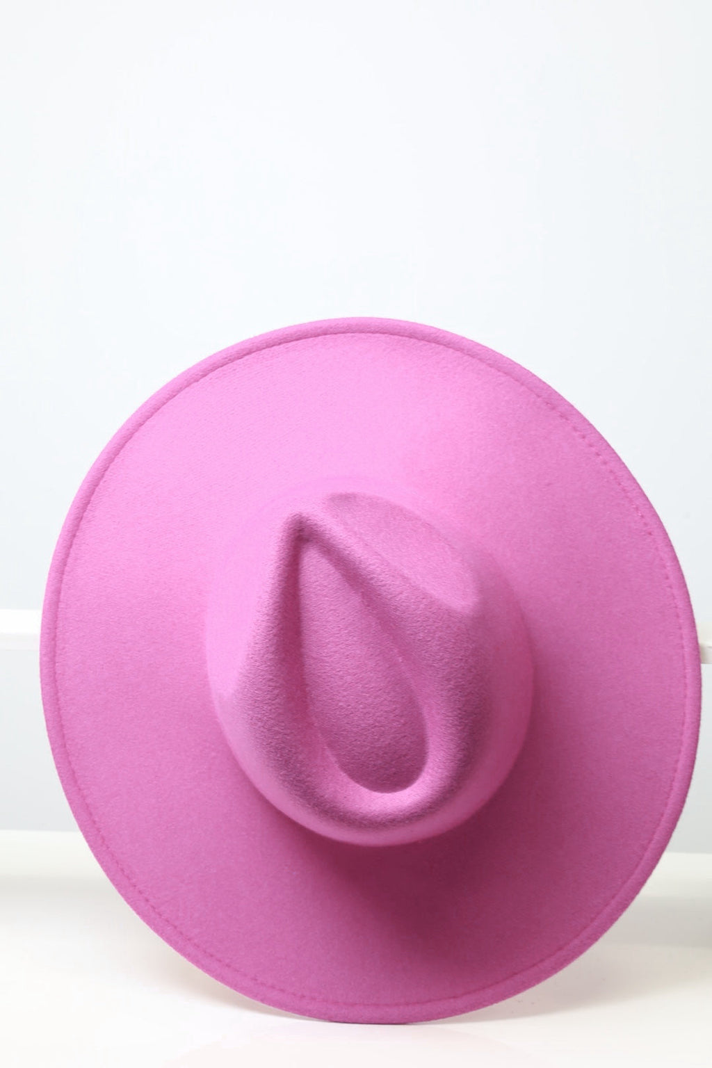 Wide Brim Lavender Fedora Hats