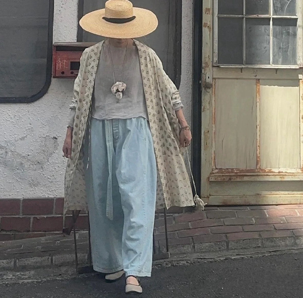 Wide Boater Hat - Flat Top