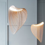 Sculptural Pendant Light – Modern Curved Minimalist Chandelier