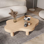 Minimalist Cloud Shaped Coffee Table, unique creative irregular cloud-shaped coffee table
