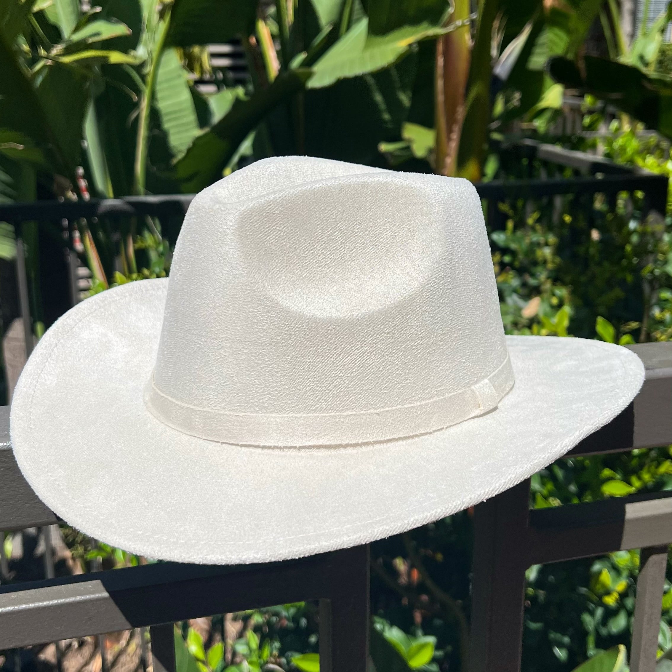 Suede Ivory Cowboy Hat