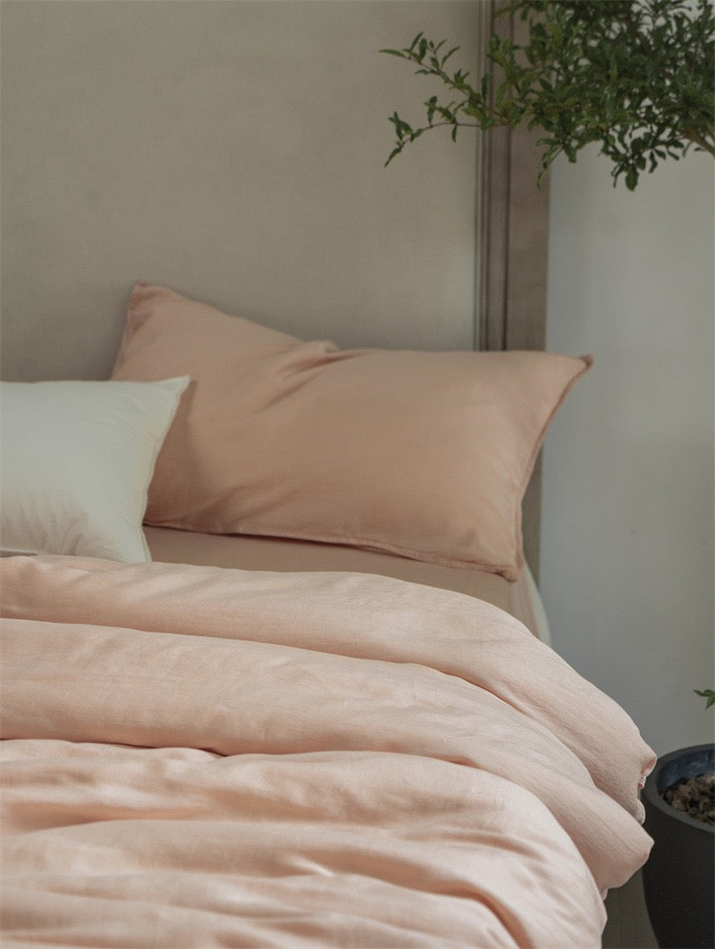 Premium Cotton 4-Piece Bedding Set – Soft Washed Finish