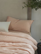 Premium Cotton 4-Piece Bedding Set – Soft Washed Finish