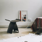 Butterfly Silhouette Wooden Stool