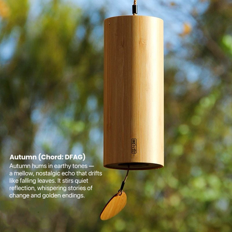 Harmony Bamboo Wind Chimes | Chord Tuned Melodies | Zen Garden & Indoor Sound Decor