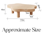 Minimalist Cloud Shaped Coffee Table, unique creative irregular cloud-shaped coffee table