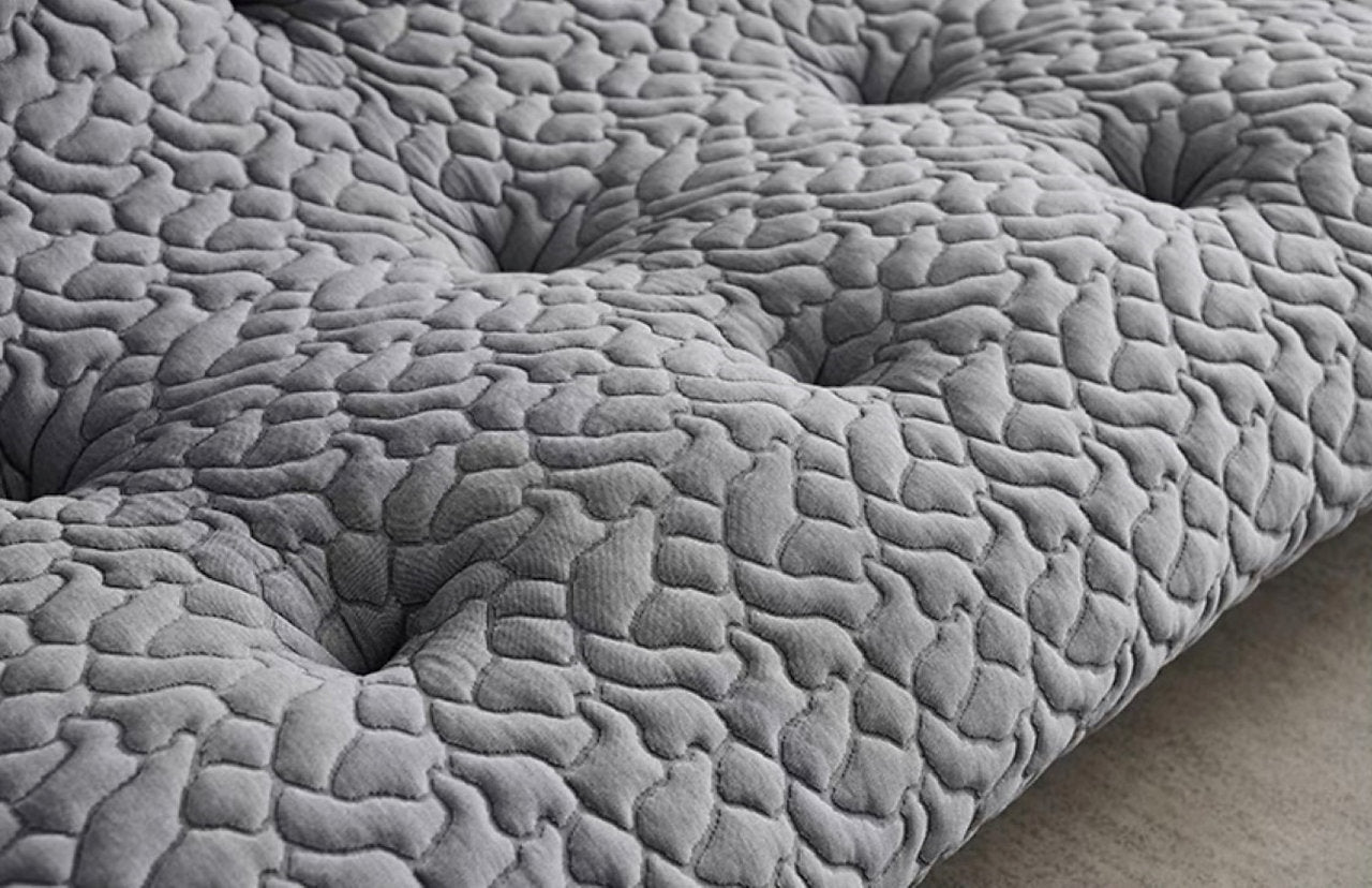 Modern Tufted Woven Fabric Upholstered Sofa