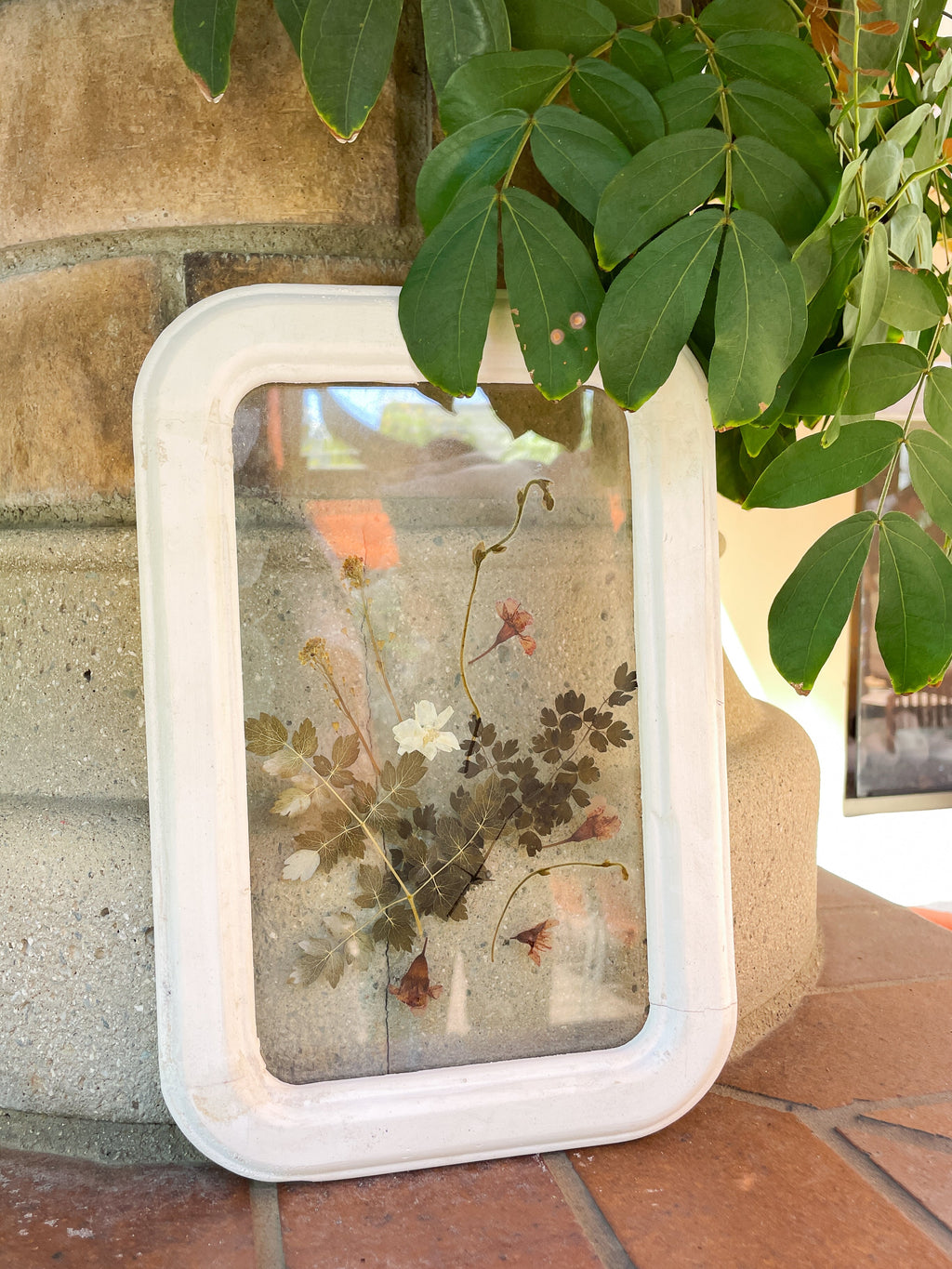 Nature Inspired Floral Wooden Wall Frame 8 X 12