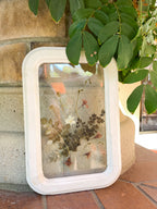 Nature Inspired Floral Wooden Wall Frame 8 X 12