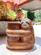Sloth Ceramic Flower Pot