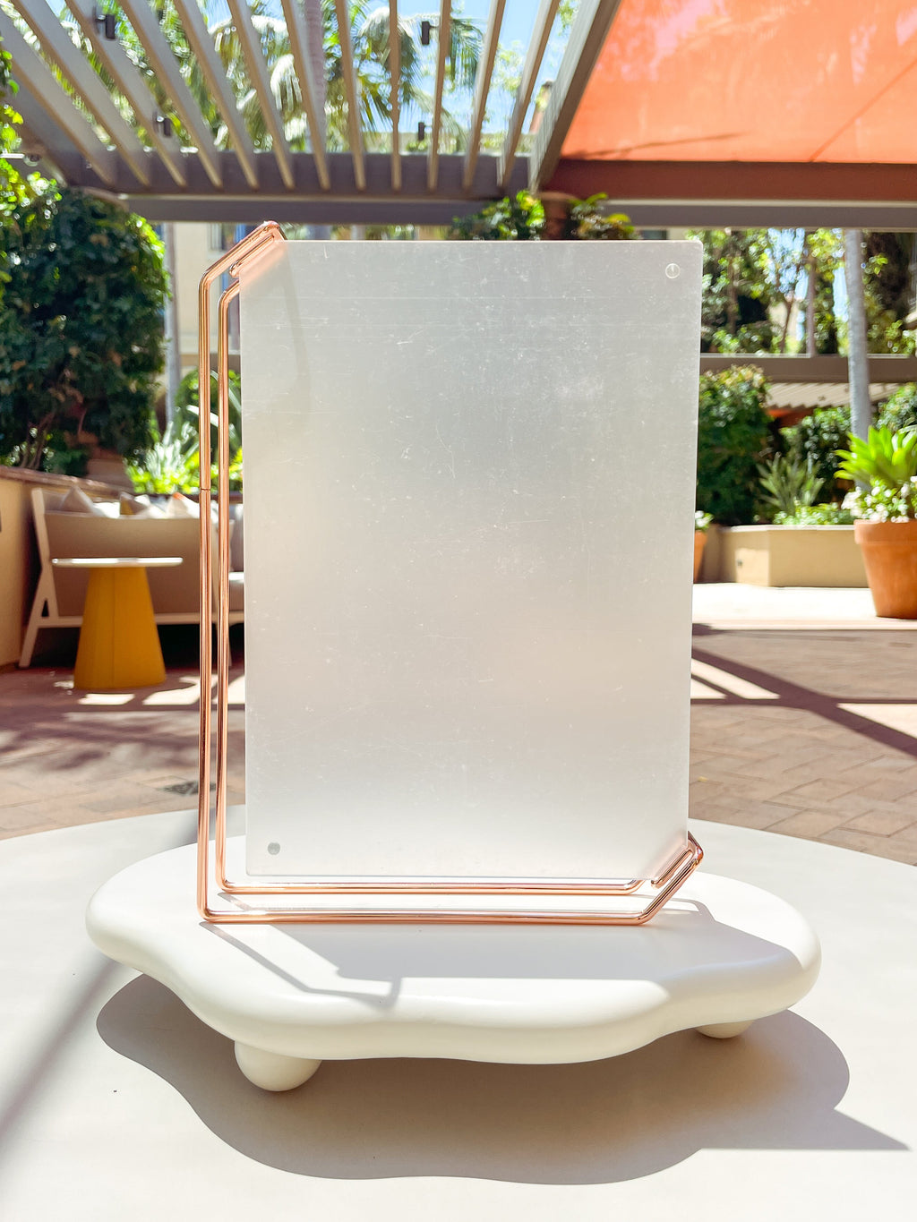 Plexiglass Metal Floating Frames 6.8”x8.5”