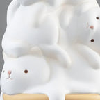 Ice Cream Melting Cat Sculpture – Sweet, Playful Decor
