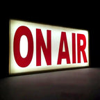 On Air Sign Retro Lightbox Table Lamp – Vintage Vibes, Modern Glow