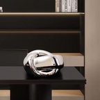 Ceramic Bubble Twisted Knot Tissue Box Holder